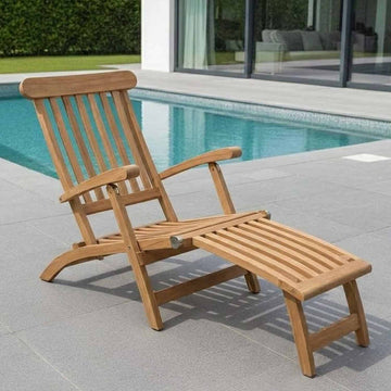 buy teak steamer chairs high quality in the UK