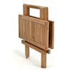 Teak Folding Square Coffee Table