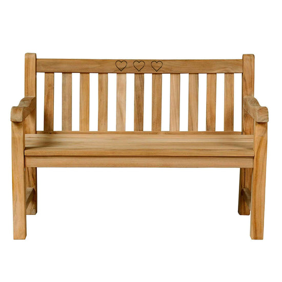 mini memorial bench with wood engraving images