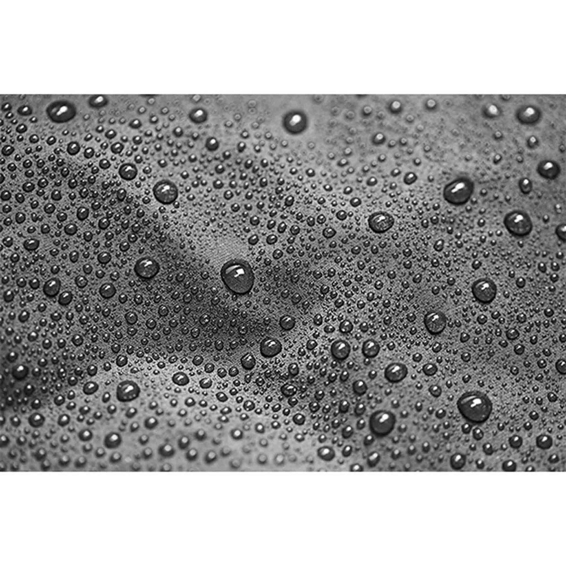 outdoor bench with cover showing waterproof quality