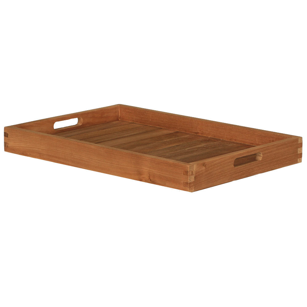 teak butlers serving tray