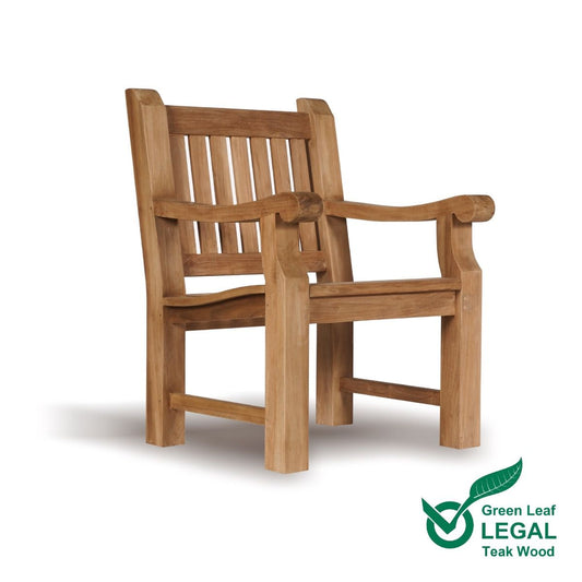 Teak Garden Armchair Great Maytham