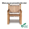 Teak Garden Armchair Great Maytham
