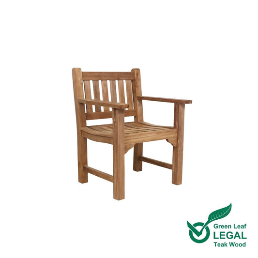 Teak Garden Armchair Farleigh