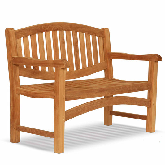 Teak Garden Bench 2 Seat Marden