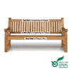 Teak Garden Bench 4 Seat Great Maytham