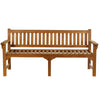 Teak Garden Bench 4 Seat Farleigh