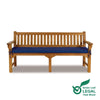 Teak Garden Bench 4 Seat Farleigh