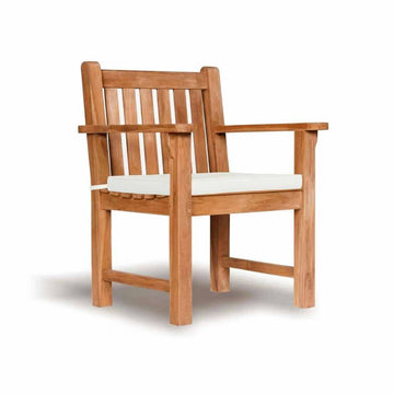 white cushion pad for garden chair