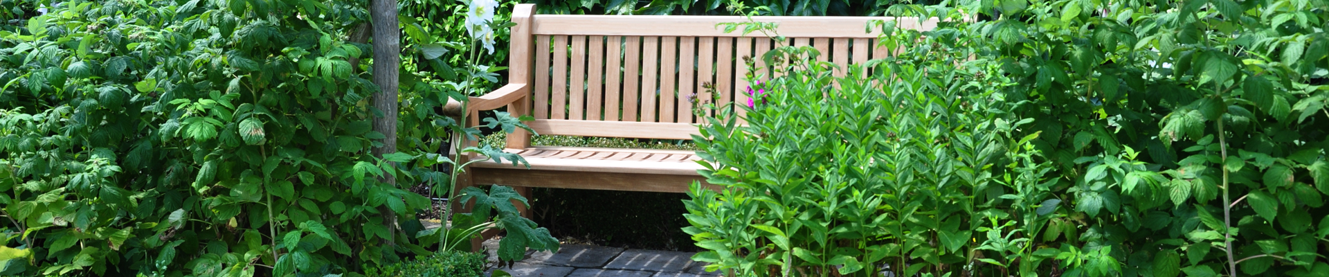 Personalised 4 seat Teak Garden Bench