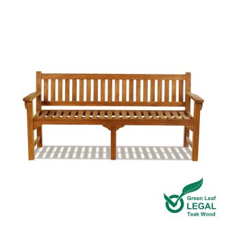 solid teak wood garden 4 seat bench